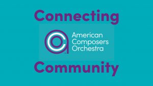 The words "Connecting Community" with the new ACO logo.